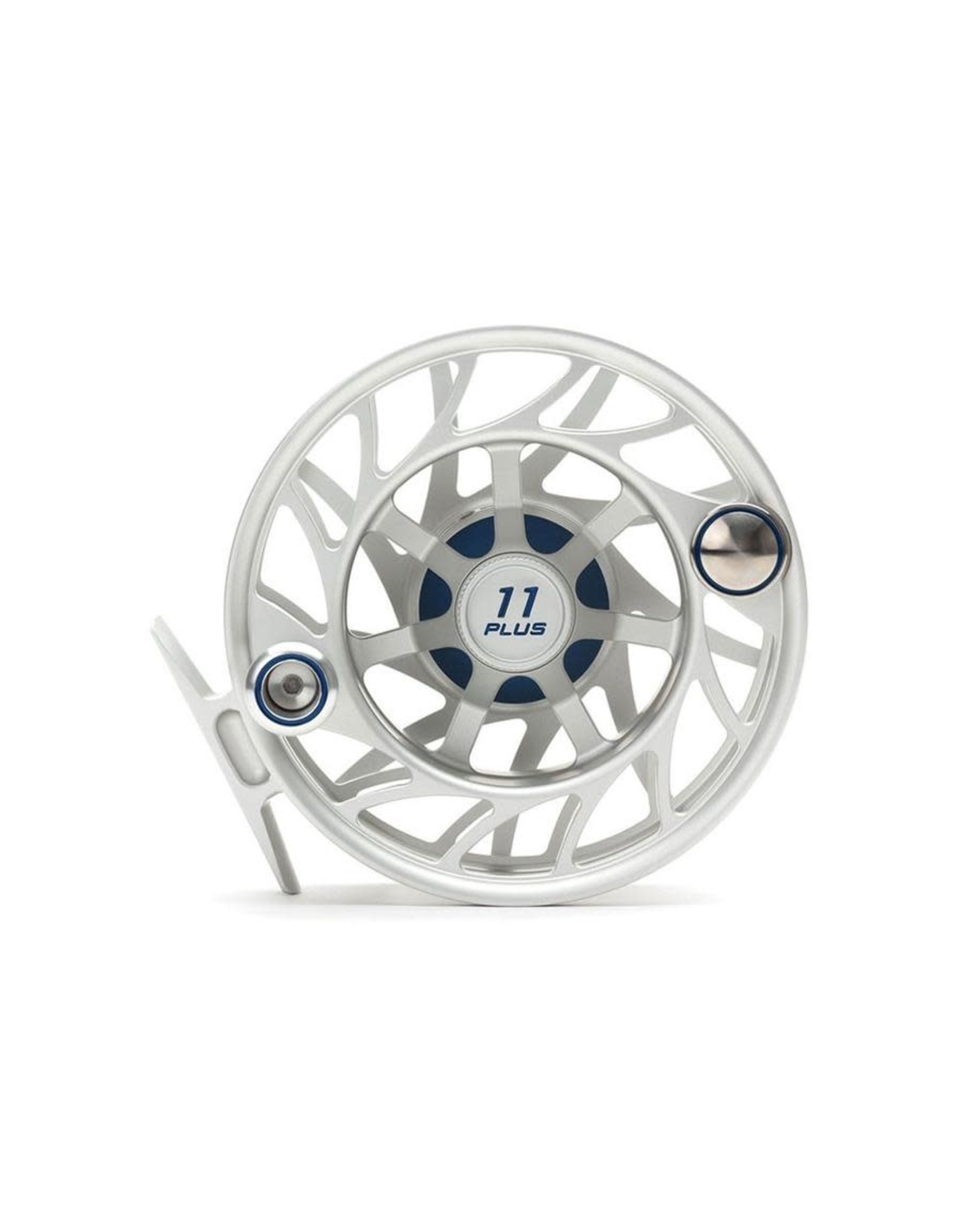 HATCH OUTDOORS 11 Plus Gen 2 Finatic Large Arbor Fly Reel - Clear/Blue