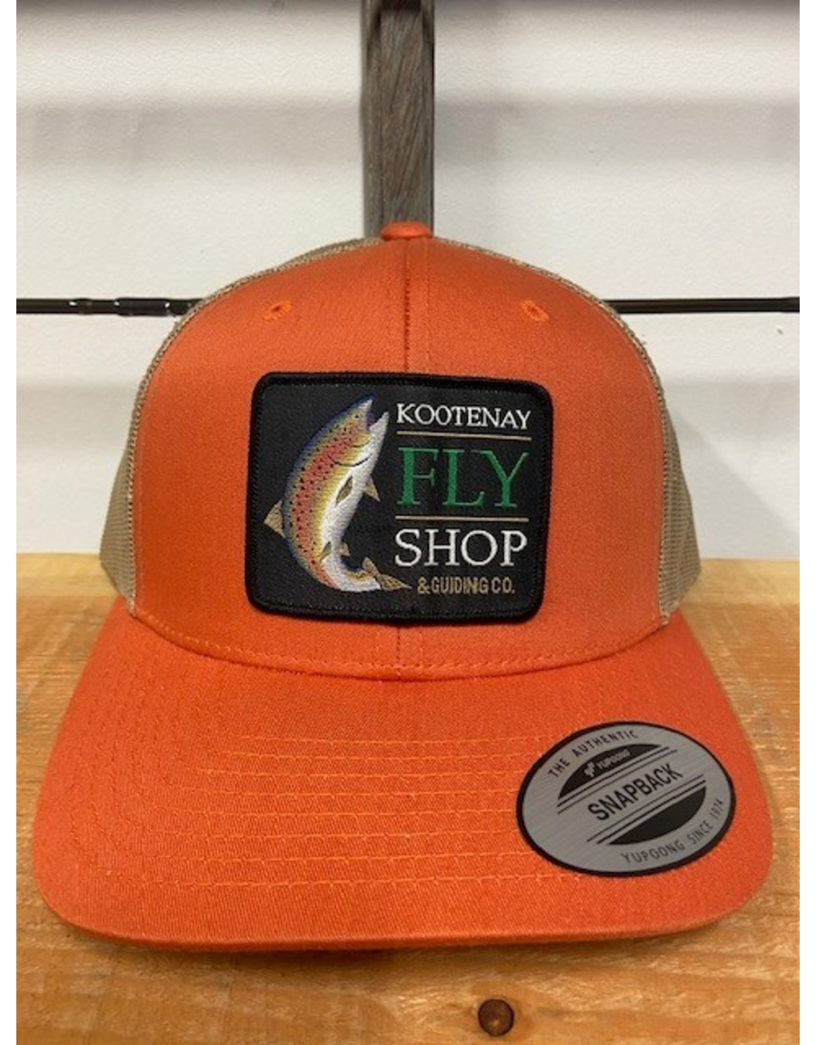 Kootenay Fly Shop Hats - Fish Logo - Kootenay Fly Shop & Guiding