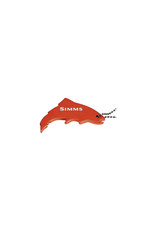 SIMMS Thirsty Trout Keychain Simms Orange - One Size