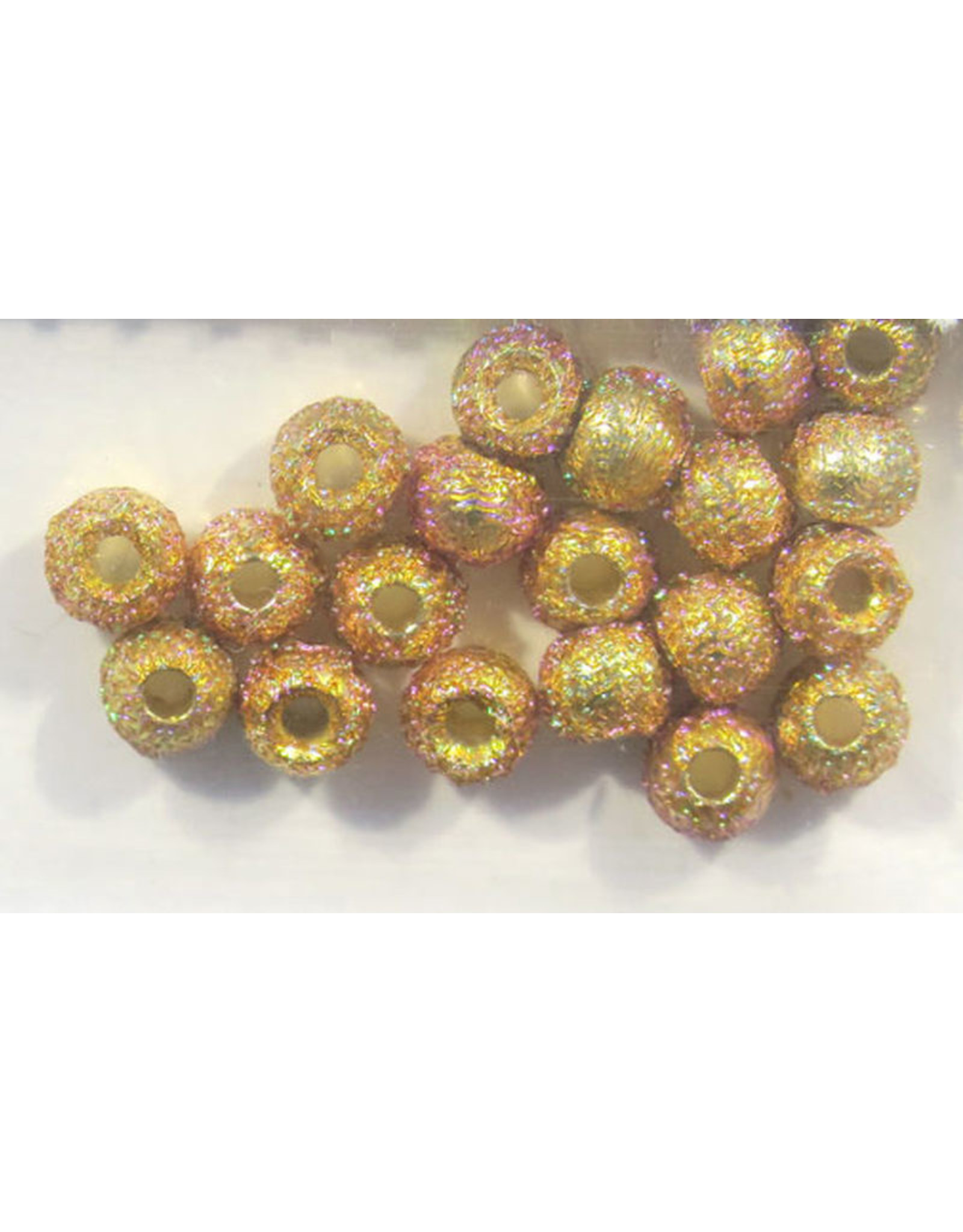 HARELINE Gritty Brass Beads