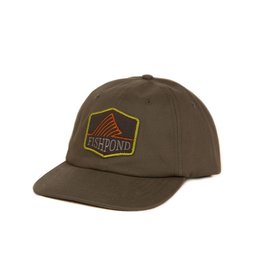FISHPOND Fishpond Dorsal Fin - Moss - Full Back Hat
