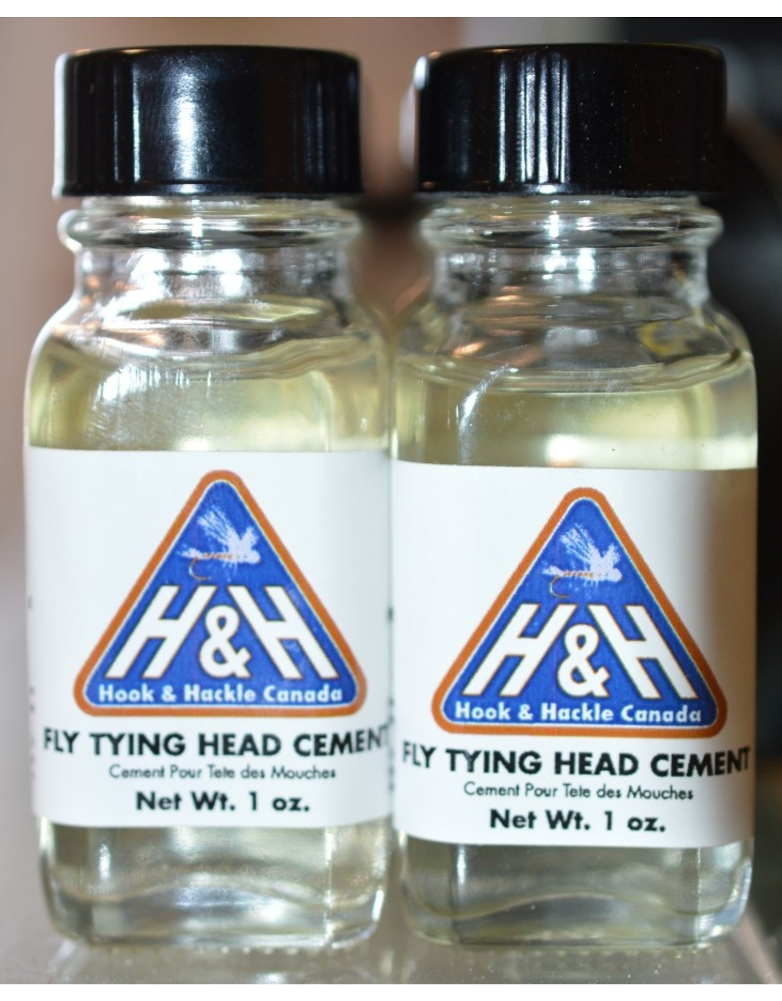 HOOK AND HACKLE H&H Fly Tying Head Cement