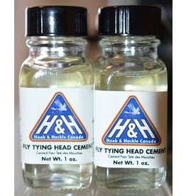 HOOK AND HACKLE H&H Fly Tying Head Cement