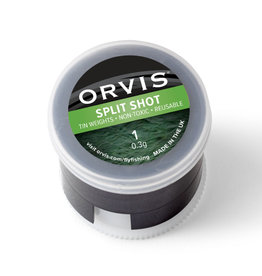 ORVIS Orvis Non-Toxic Split Shot - Black Size 4