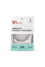 SCIENTIFIC ANGLERS Absolute Salmon/Steelhead Leader 9' - 1 Pack