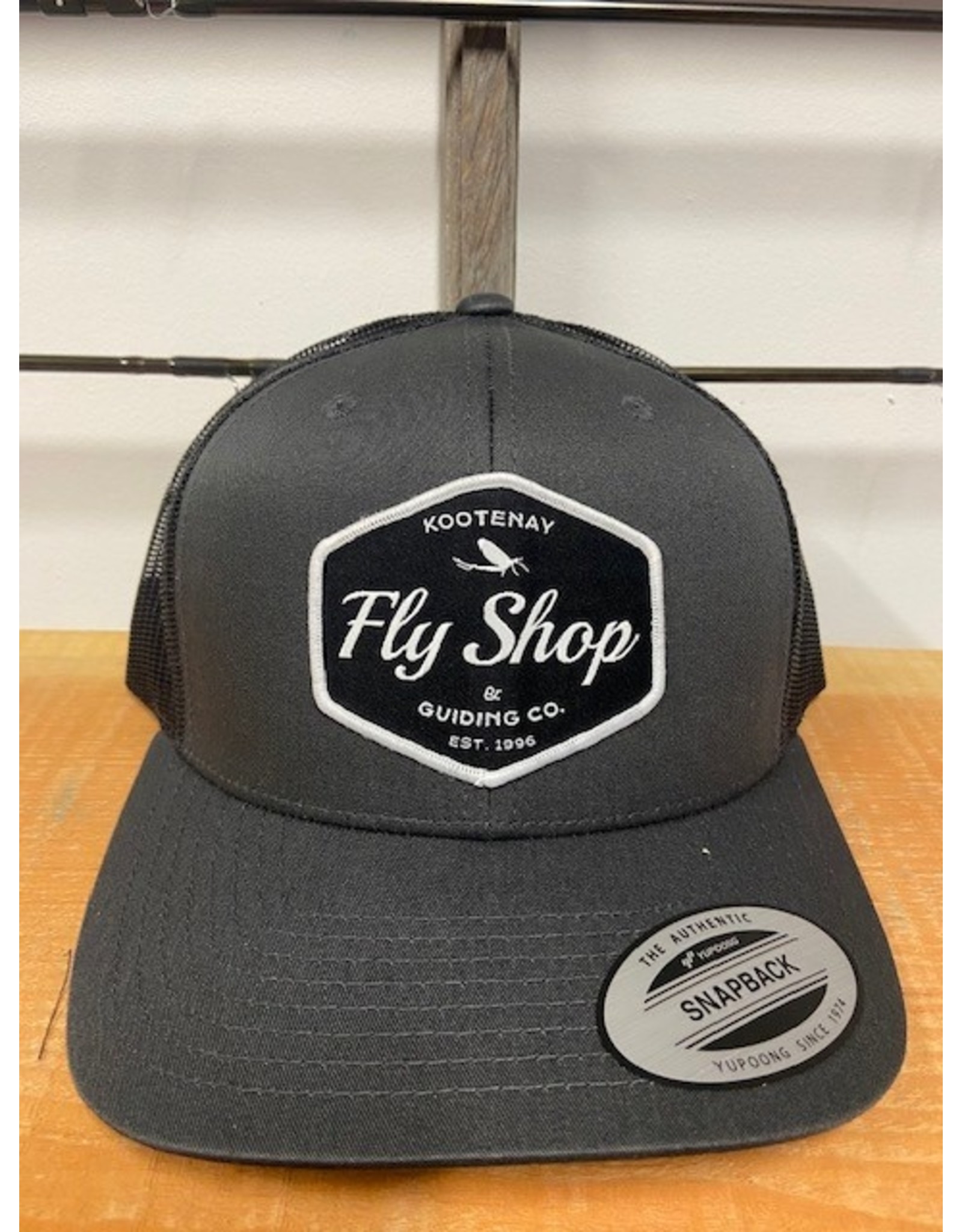 Trucker Hats | Moonlit Fly Fishing Heather Grey/Dark Green (Richardson Style 112)