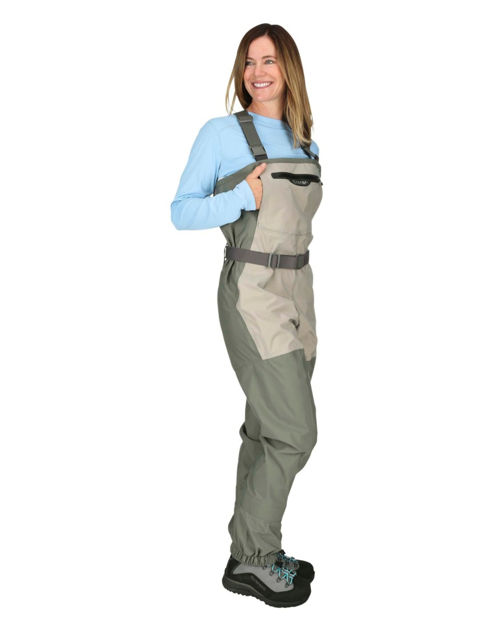 SIMMS Women's Freestone Stockingfoot Wader - Striker Grey