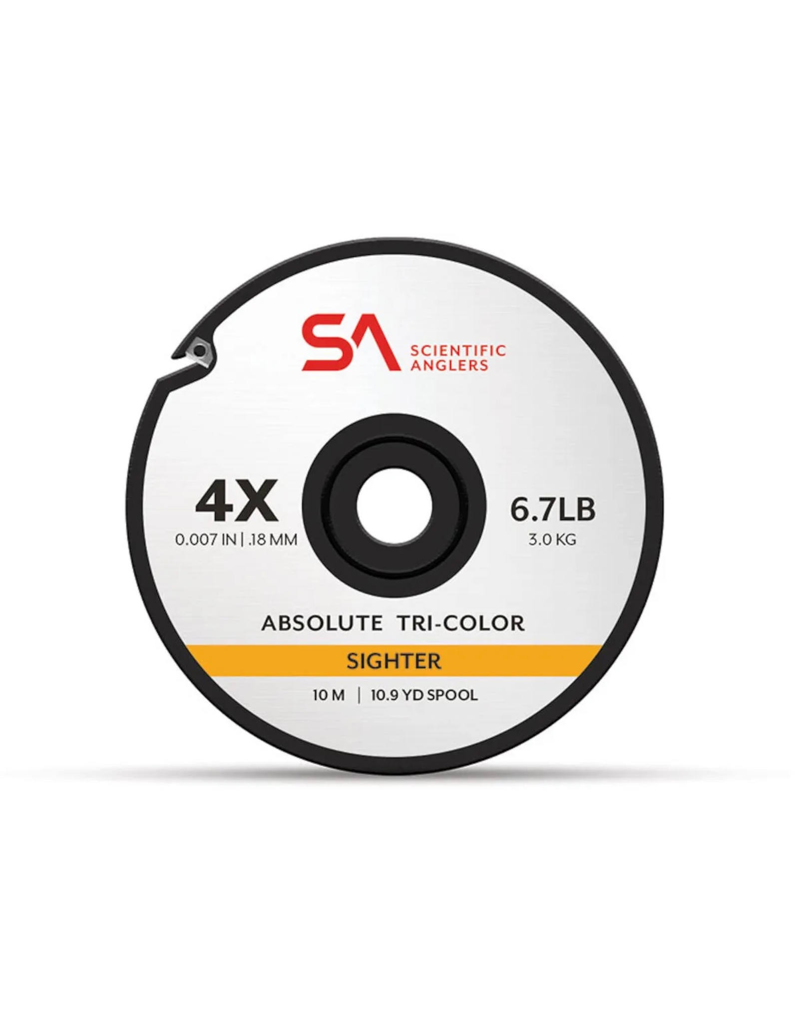 SCIENTIFIC ANGLERS Absolute Tri-Color Sighter Tippet 4X 10M