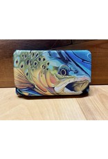 NEW PHASE INC. Large Trout Lycra EVA Fly Box