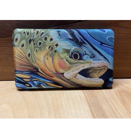 NEW PHASE INC. Slim Trout Lycra EVA Fly Box