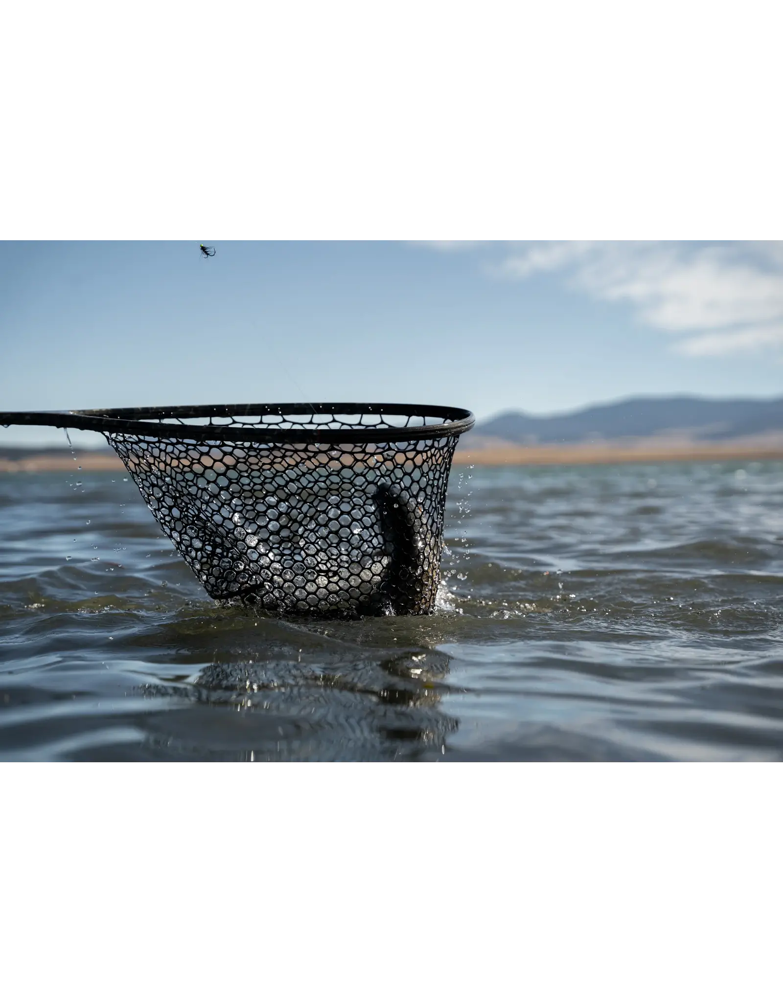 FISHPOND Nomad Boat Net - Riverbed Camo