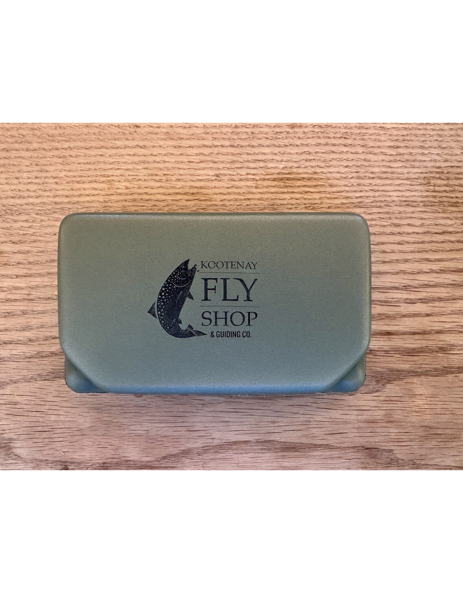 NEW PHASE INC. Large Olive Green EVA Fly Box