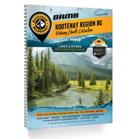 BACKROAD MAPBOOKS Backroad Mapbooks Kootenay Region Fishing Charts Collection