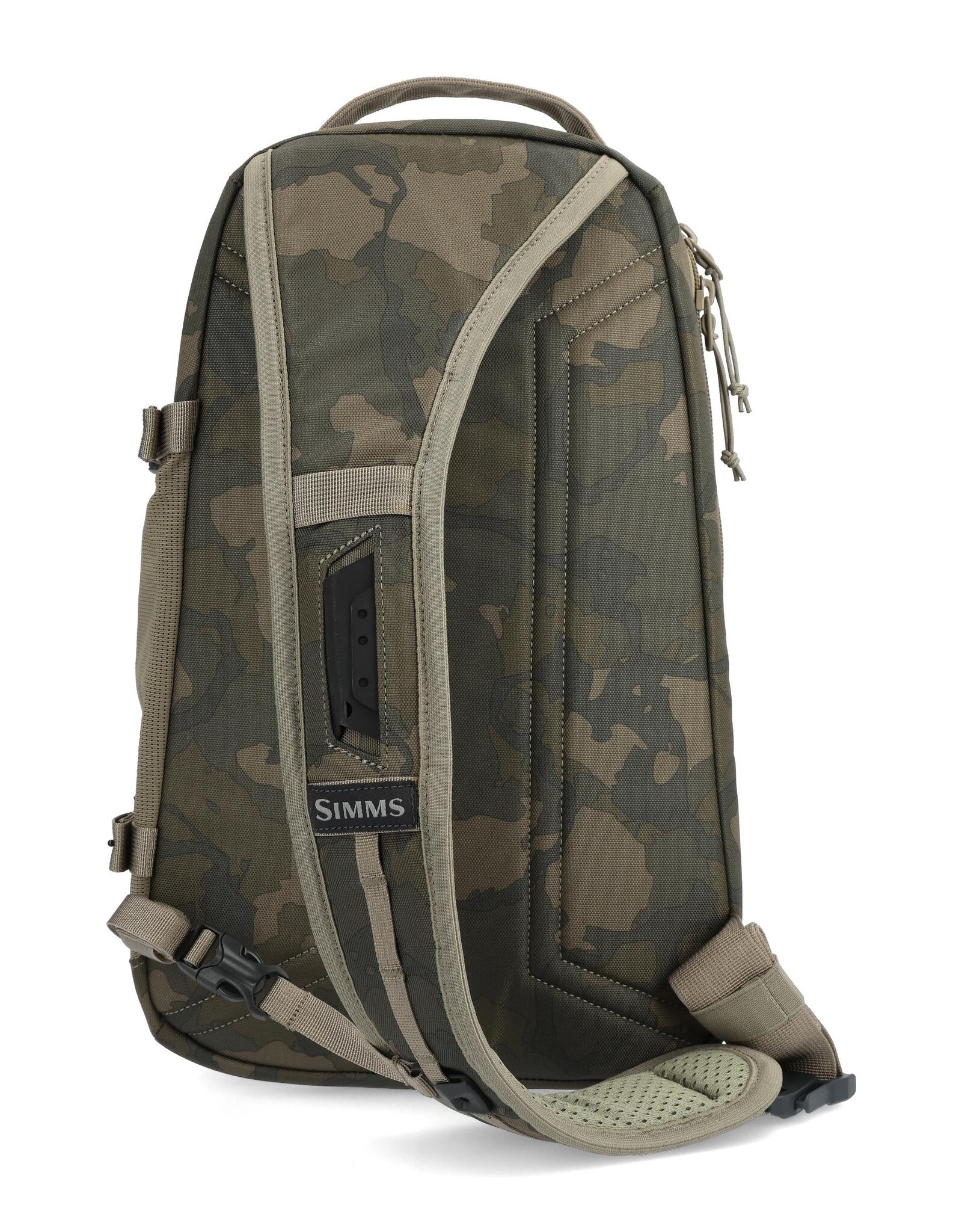 Simms Fishing Tributary Sling Pack - Regiment Camo Olive Drab