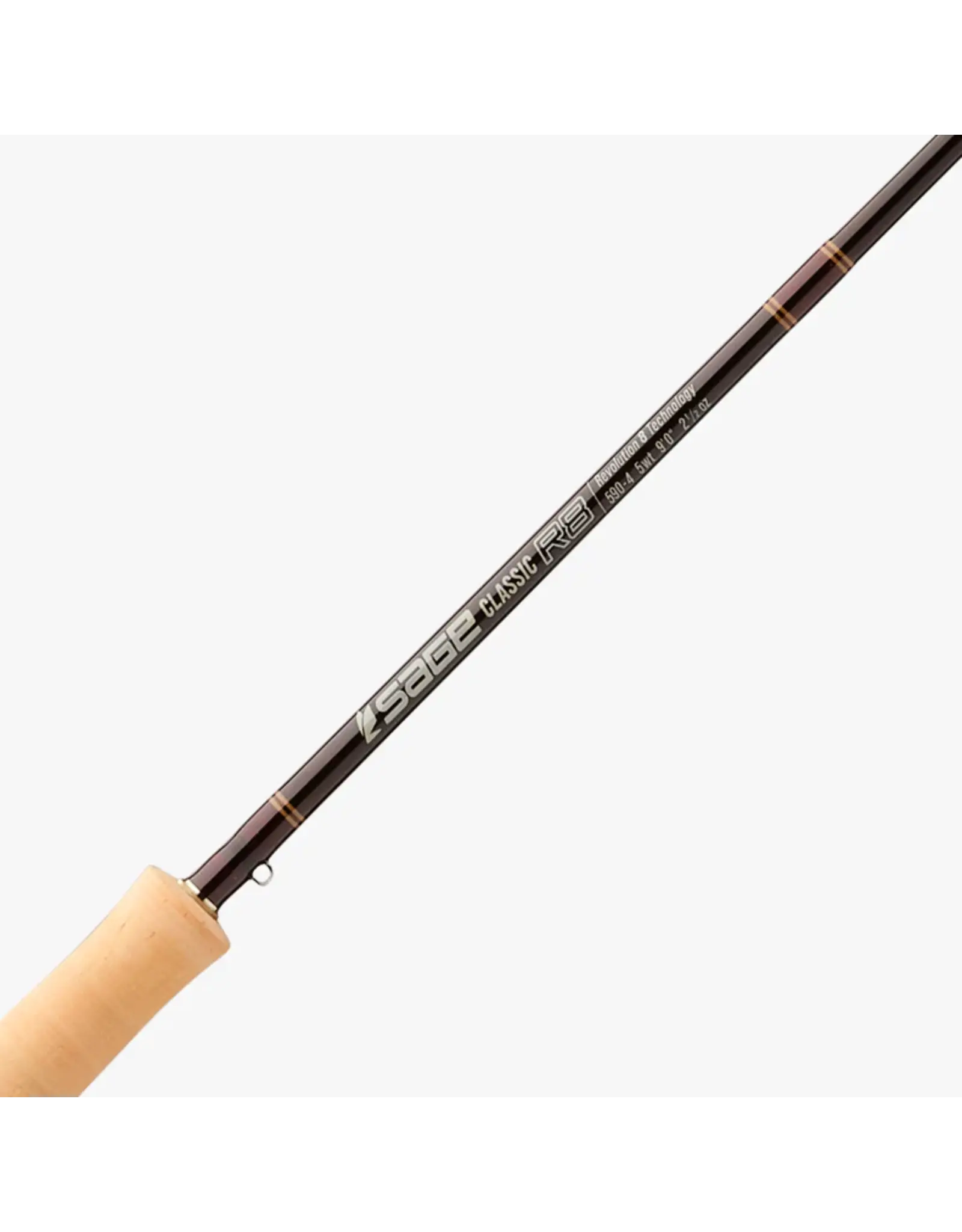 SAGE 590-4 CLASSIC R8 Rod 4pc, 5wt, 9'0"