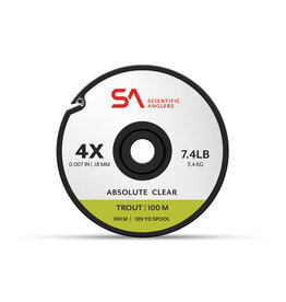 SCIENTIFIC ANGLERS Absolute Trout Tippet 100M Spool