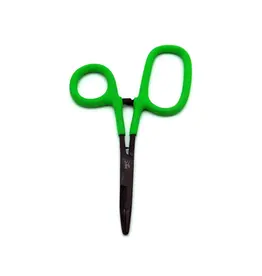 Montana Fly Co. MFC River Steel Scissor Forceps - Green