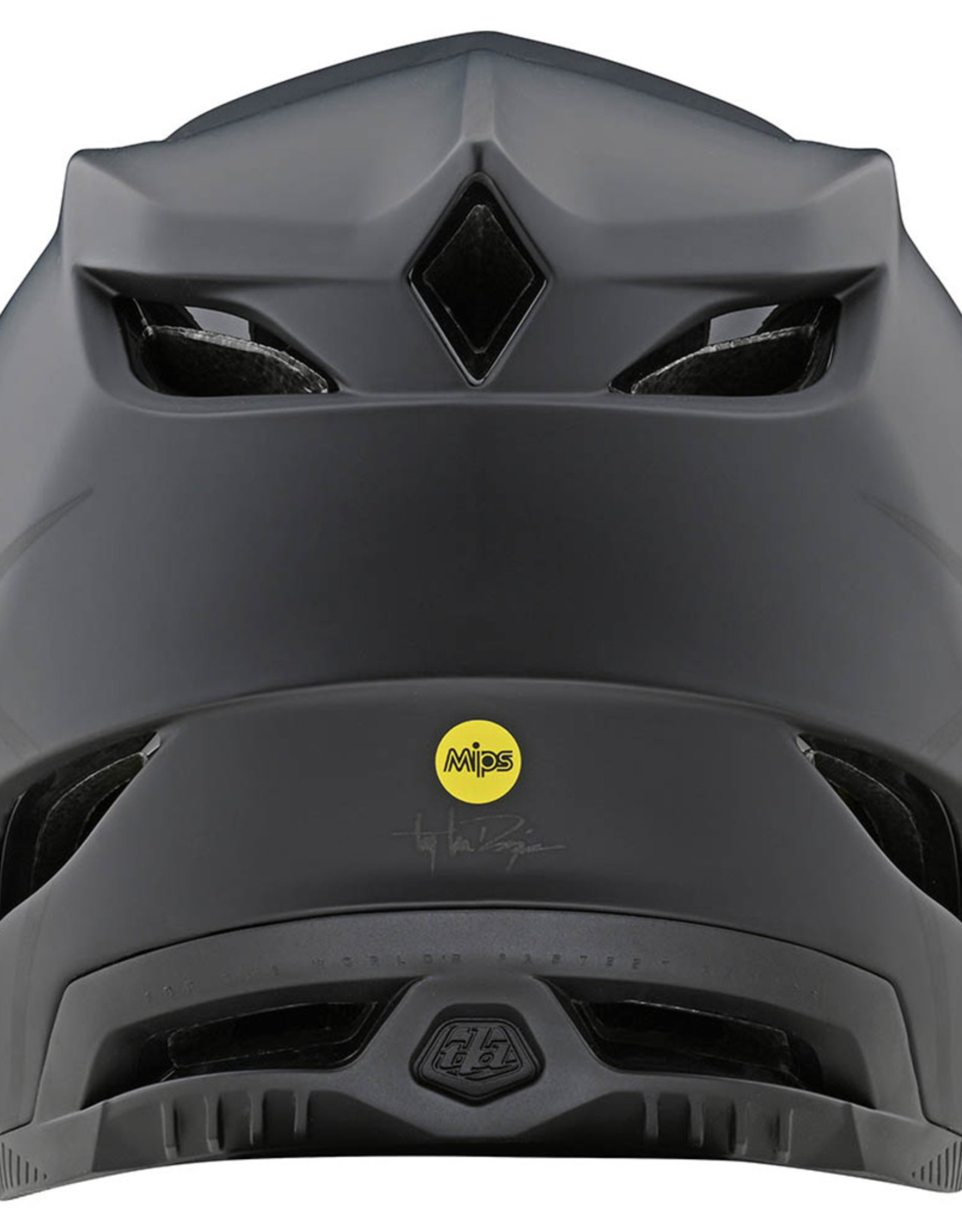 Troy Lee Designs D4 Composite Stealth Adult Off-Road BMX Cycling Helmet