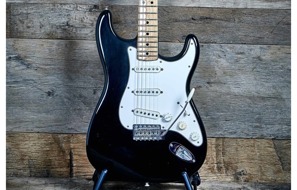 Fender Stratocaster 1974 Black Maple