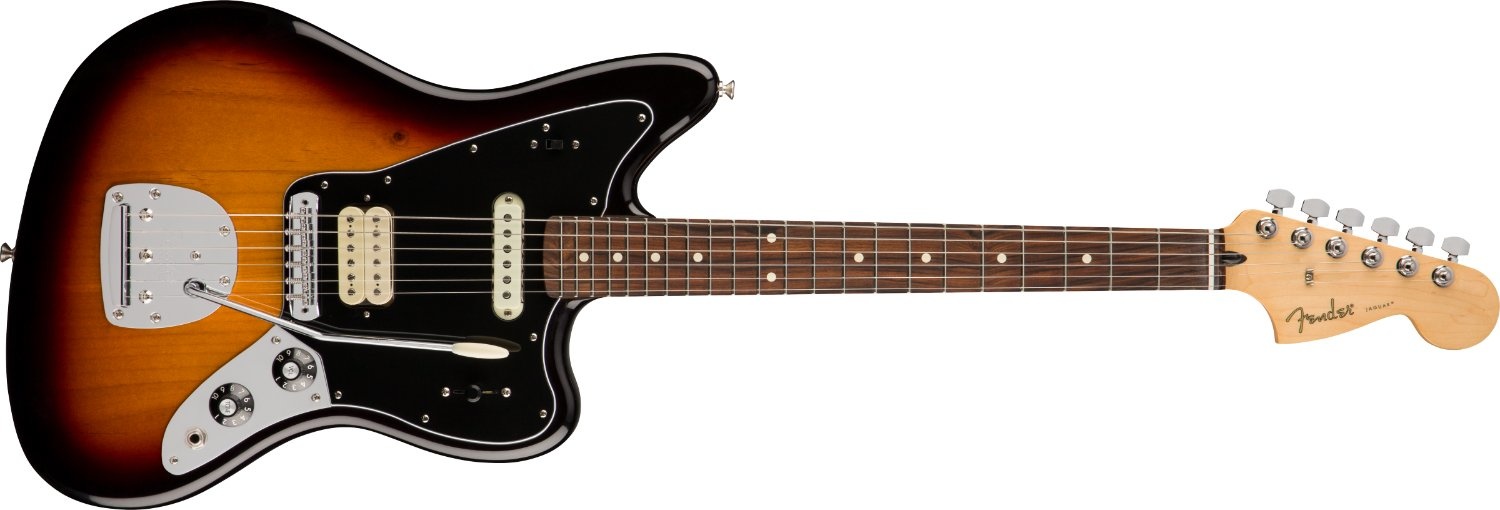 fender jaguar 3 tone sunburst