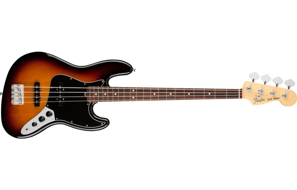 Fender American Performer Jazz Bass, Rosewood Fingerboard, 3-Color Sunburst