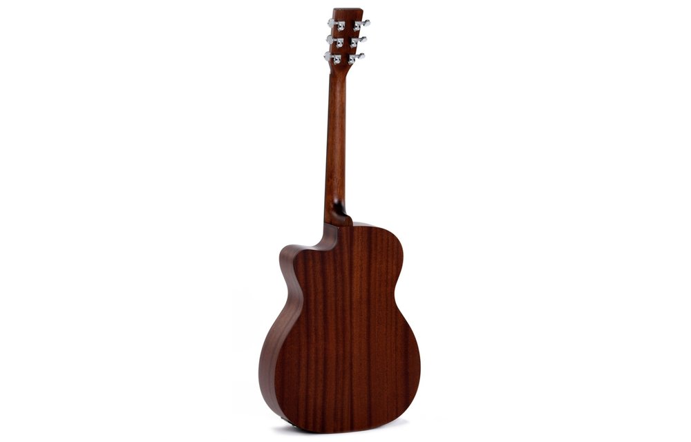 Sigma 000MC-15E All Mahogany Cutaway Electric Acoustic Guitar