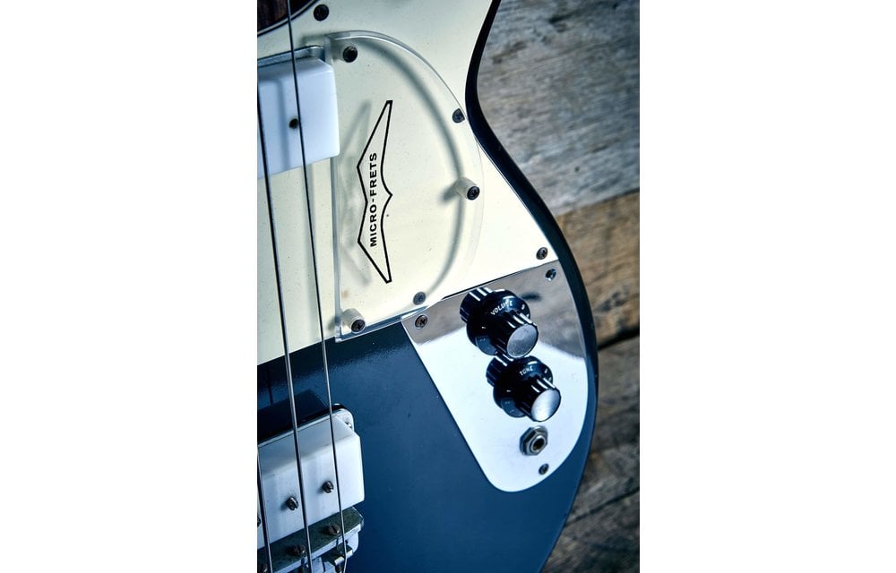 Micro-Frets Husky Bass 1970s Black