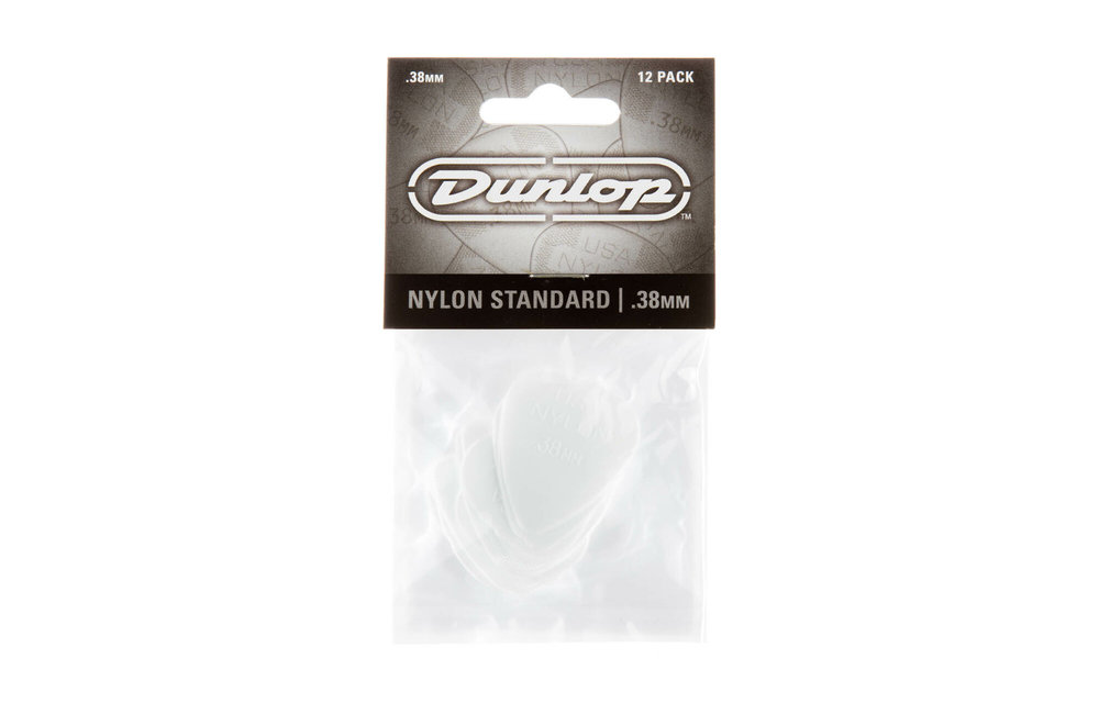 Dunlop Nylon Greys, 12 Pack Picks