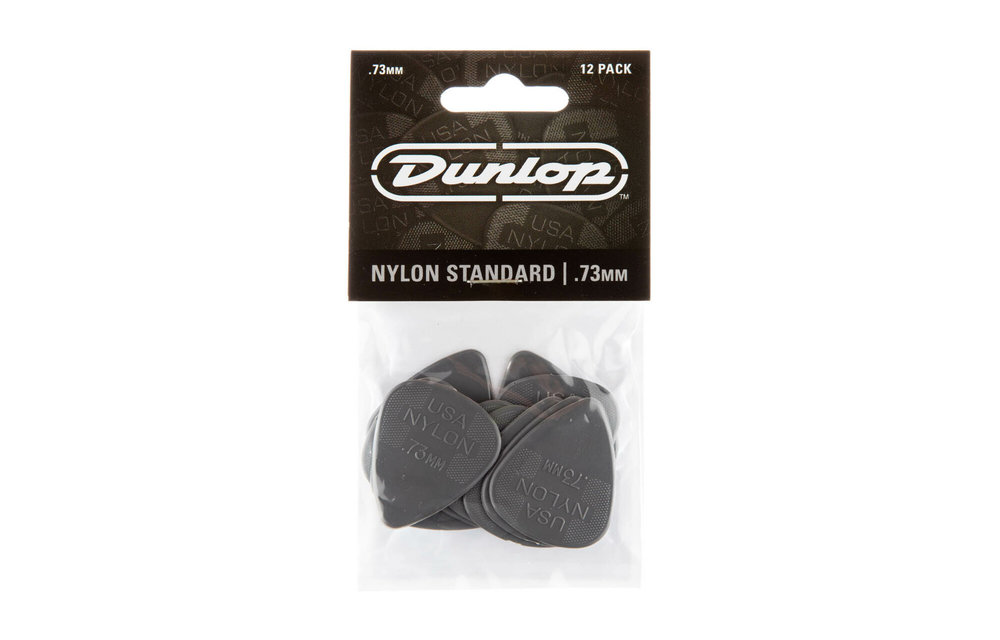 Dunlop Nylon Greys, 12 Pack Picks