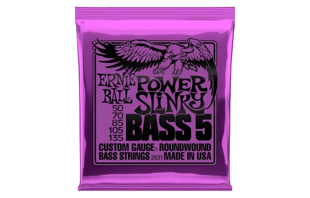 Ernie Ball Nickel Wound 5-String Bass Strings