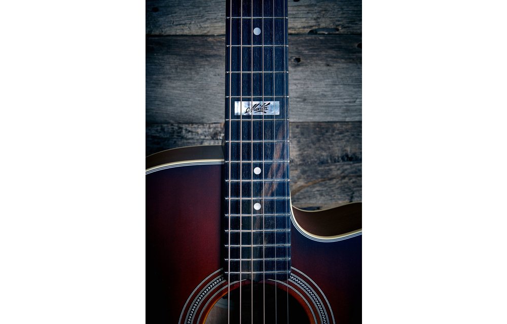 Maton EBG808C Electric Acoustic Guitar, Burst