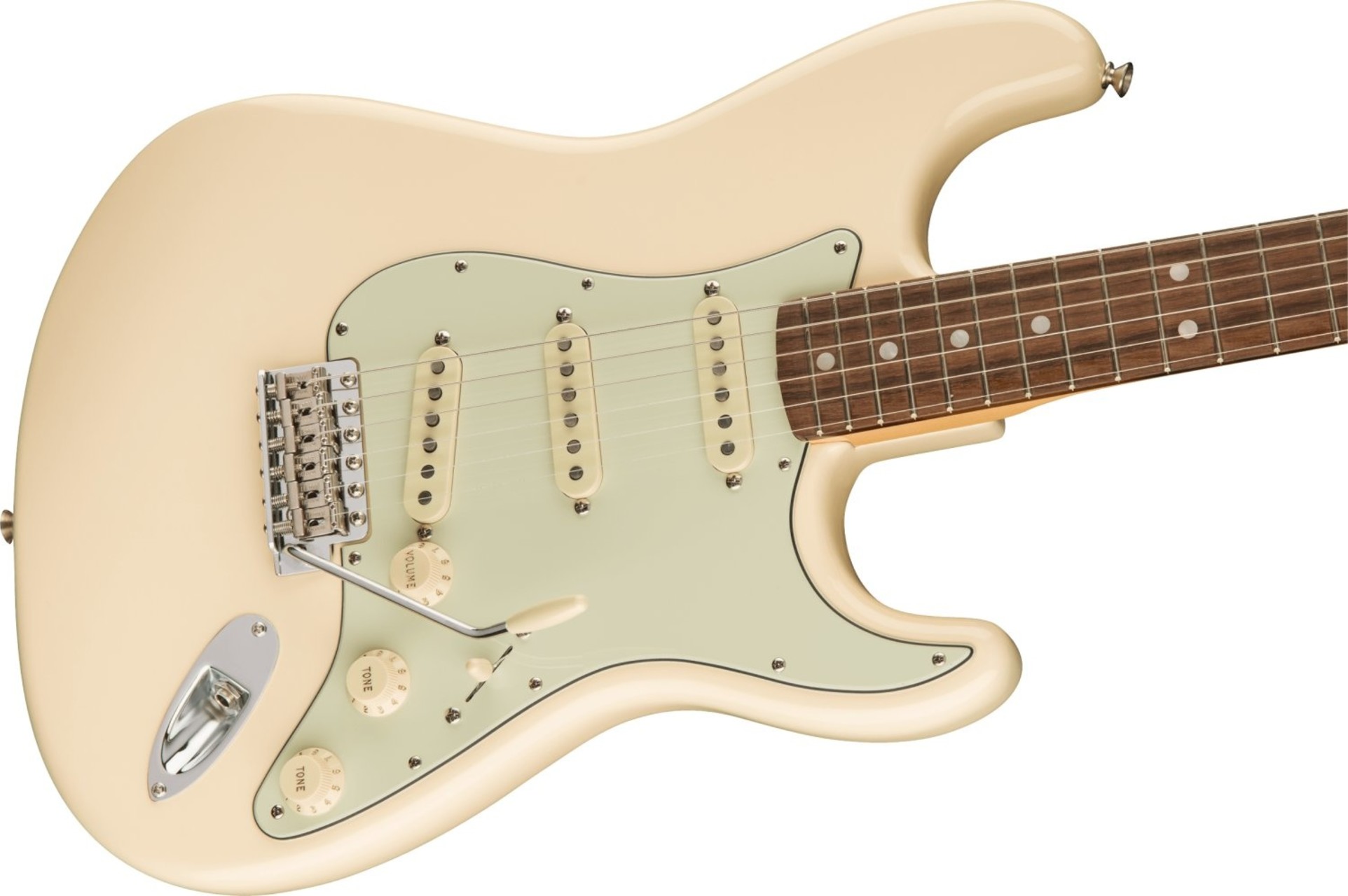 fender strat white rosewood