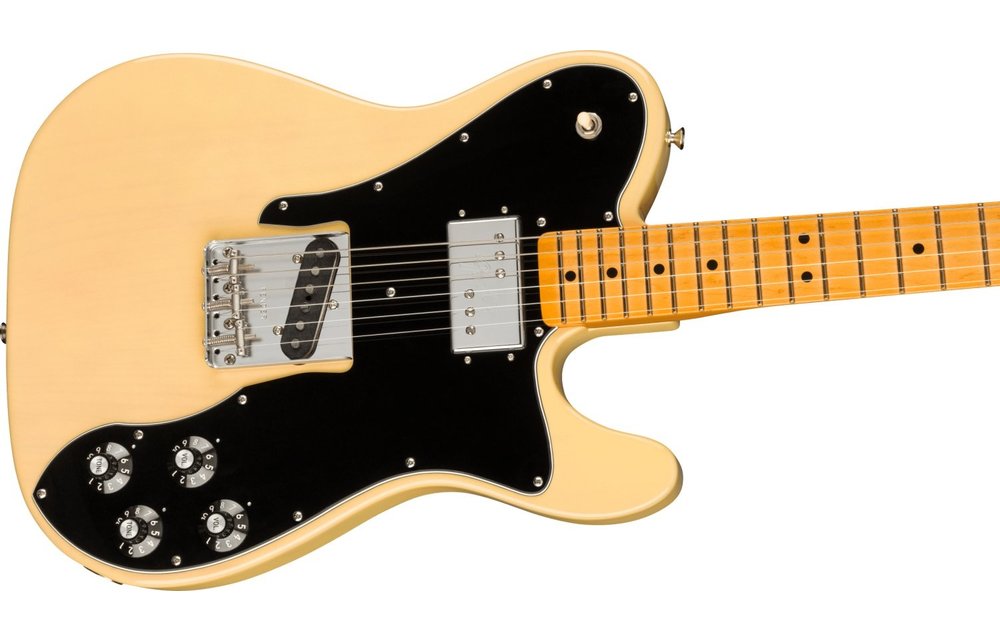Fender American Original 70s Telecaster Custom, Maple Fingerboard, Vintage Blonde