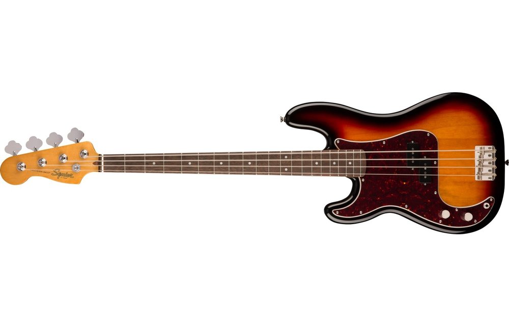 Squier Classic Vibe '60s Precision Bass Left-Handed, Laurel Fingerboard, 3-Color Sunburst