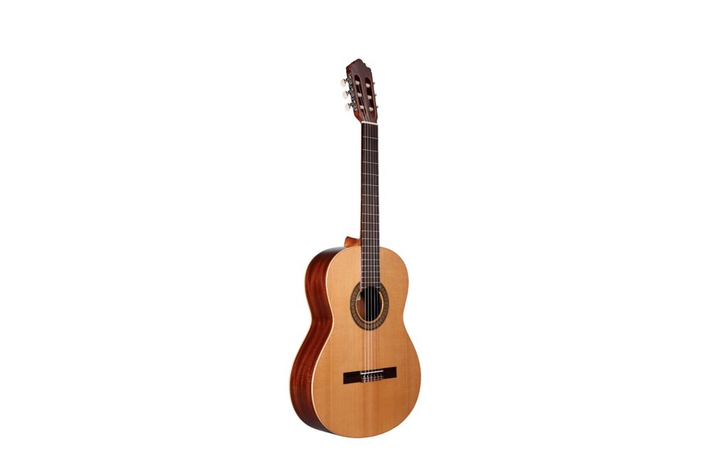 Altamira N100 (7/8): Solid Cedar/Mahogany 7/8 size Classical Guitar,  Gloss Finish