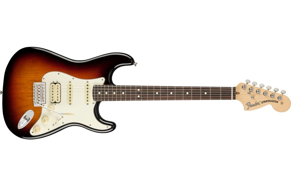 Fender American Performer Stratocaster HSS, Rosewood Fingerboard, 3-Color Sunburst