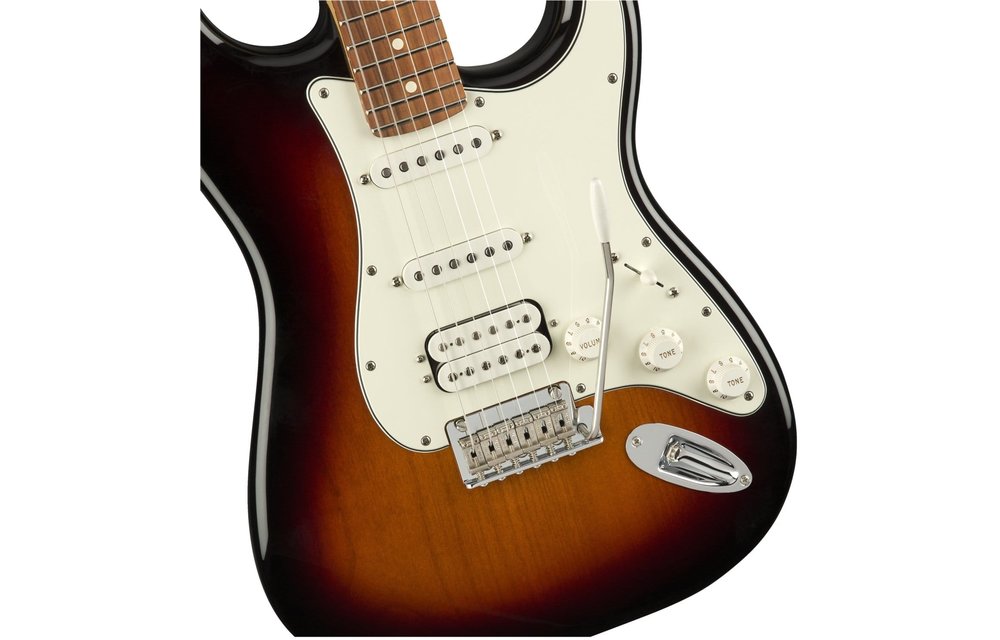 Fender Player Stratocaster HSS, Pau Ferro Fingerboard, 3-Color Sunburst