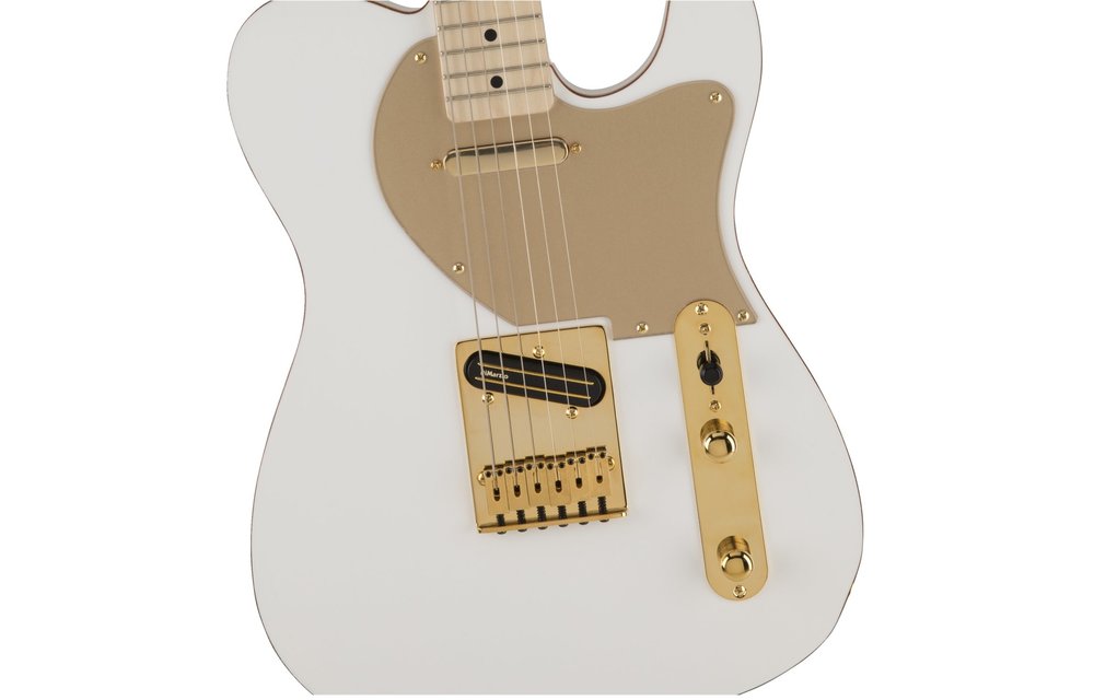 Fender Haruna Telecaster, Maple Fingerboard, Arctic White
