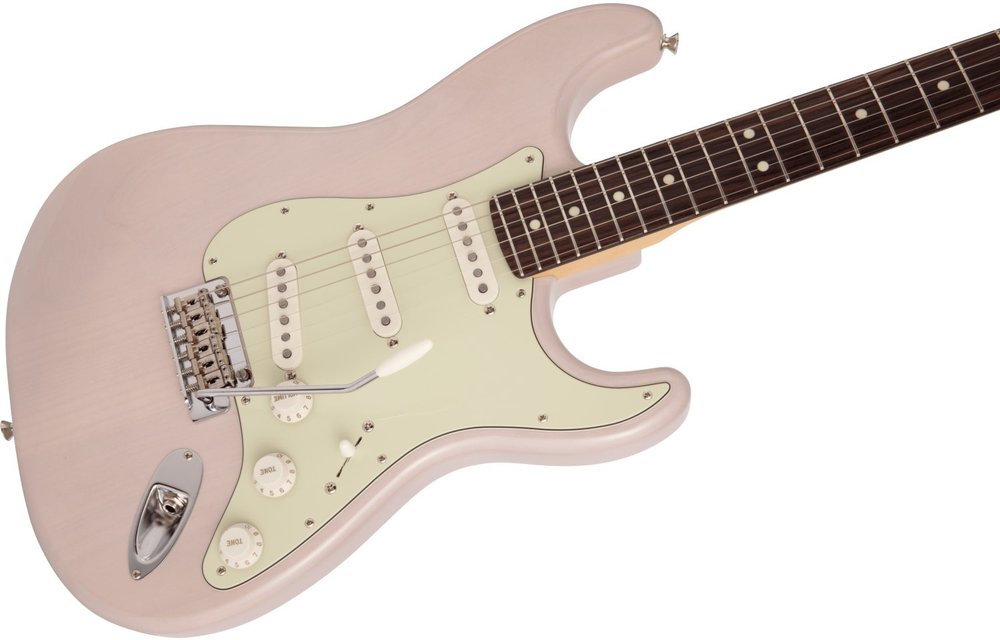 Fender Made in Japan Hybrid II Stratocaster, Rosewood Fingerboard, US Blonde
