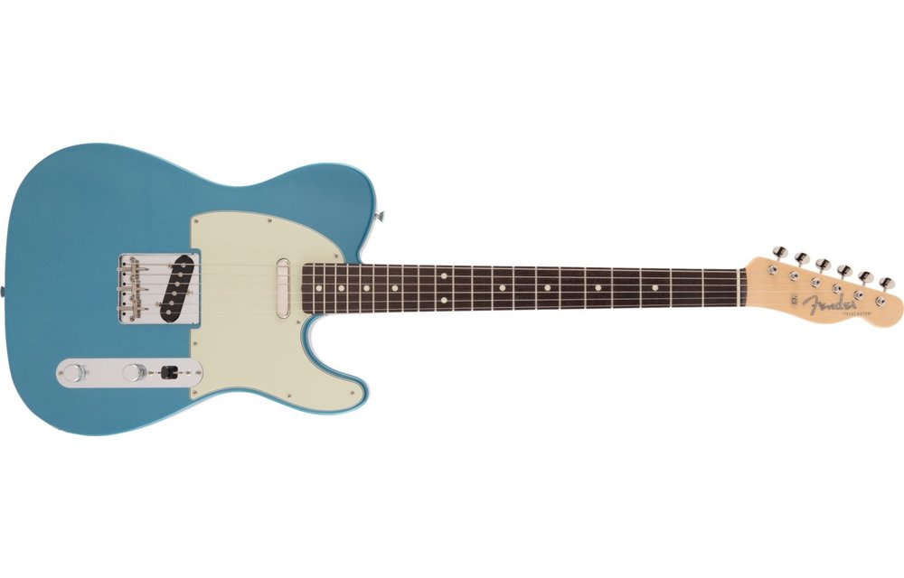 Fender Made in Japan Traditional 60s Telecaster, Rosewood Fingerboard, Lake Placid Blue