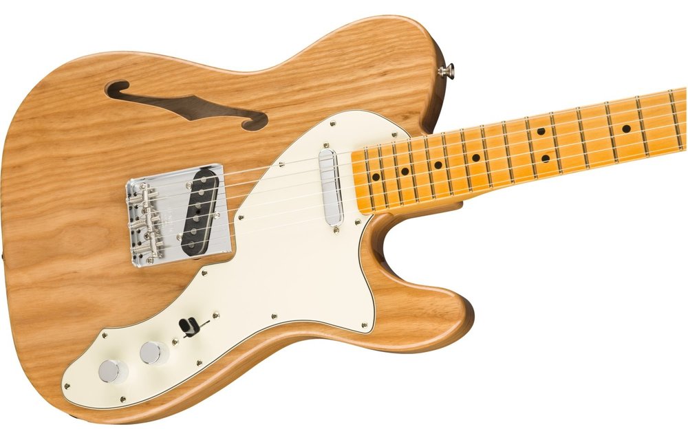 Fender American Original 60s Telecaster Thinline, Maple Fingerboard, Aged Natural