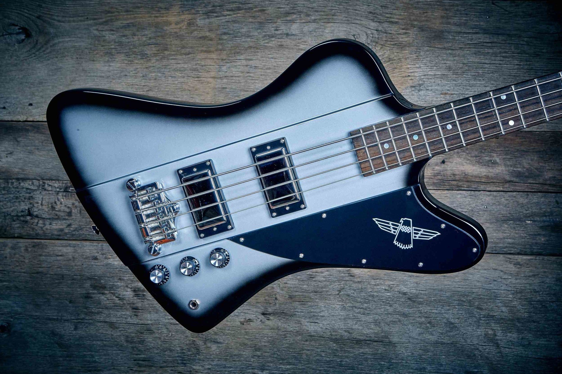 epiphone thunderbird bass silverburst