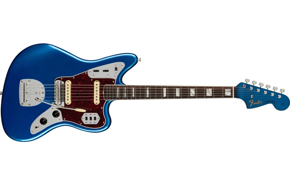 Fender 60th Anniversary Jaguar, Rosewood Fingerboard, Mystic Lake Placid Blue