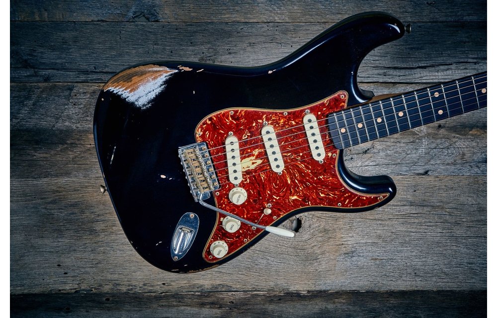 Fender Custom Shop Limited Edition '60 Roasted Strat, Heavy Relic, Aged Black