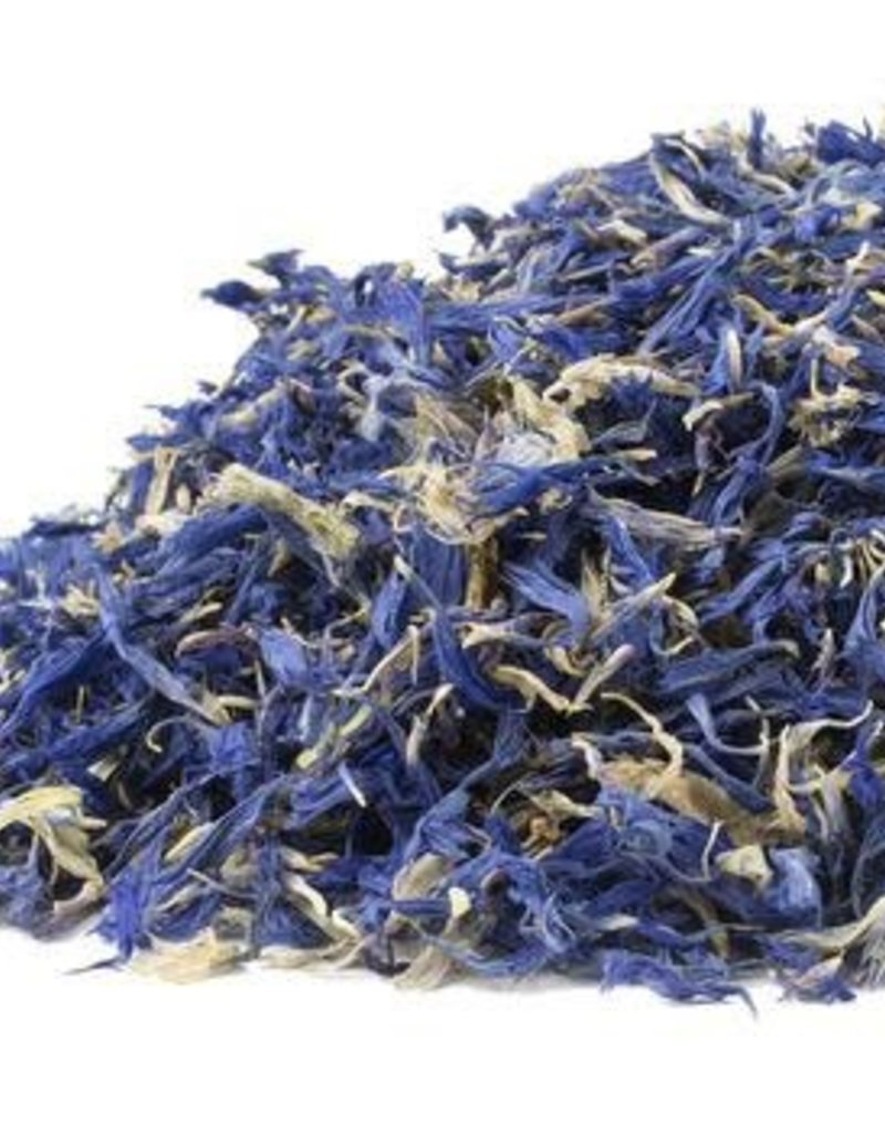 Golden Poppy Herbs Blue Cornflowers, organic, bulk/oz