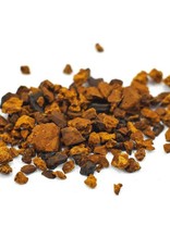 Golden Poppy Herbs Chaga Mushrooms, Wild Crafted, Cut, bulk/oz