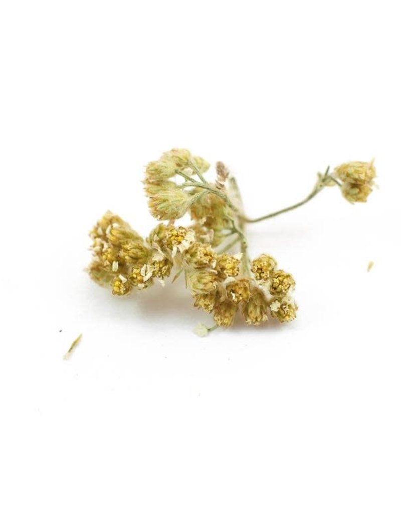 Golden Poppy Herbs Yarrow Flowers, LOCAL, Organic, bulk/oz