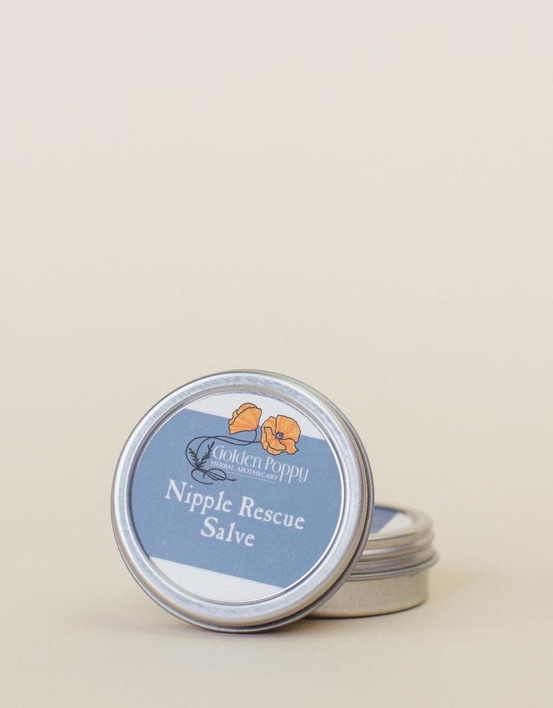 Golden Poppy Herbs Nipple Rescue Tin, 1oz