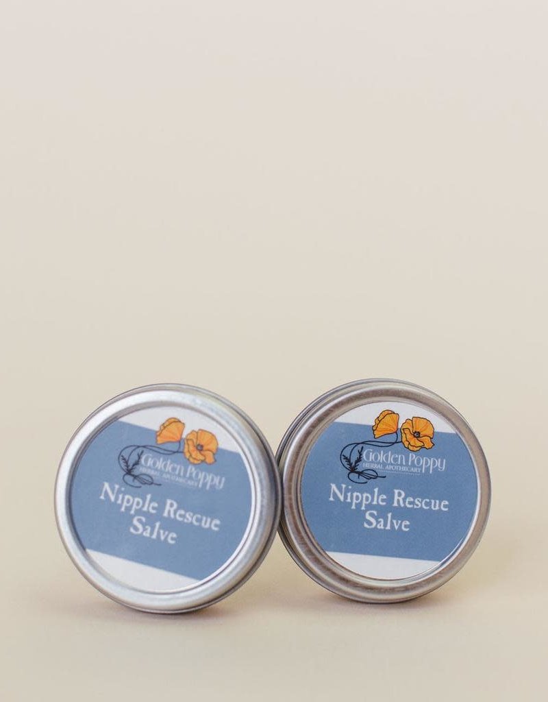 Golden Poppy Herbs Tender Tissues Salve 1oz Tin