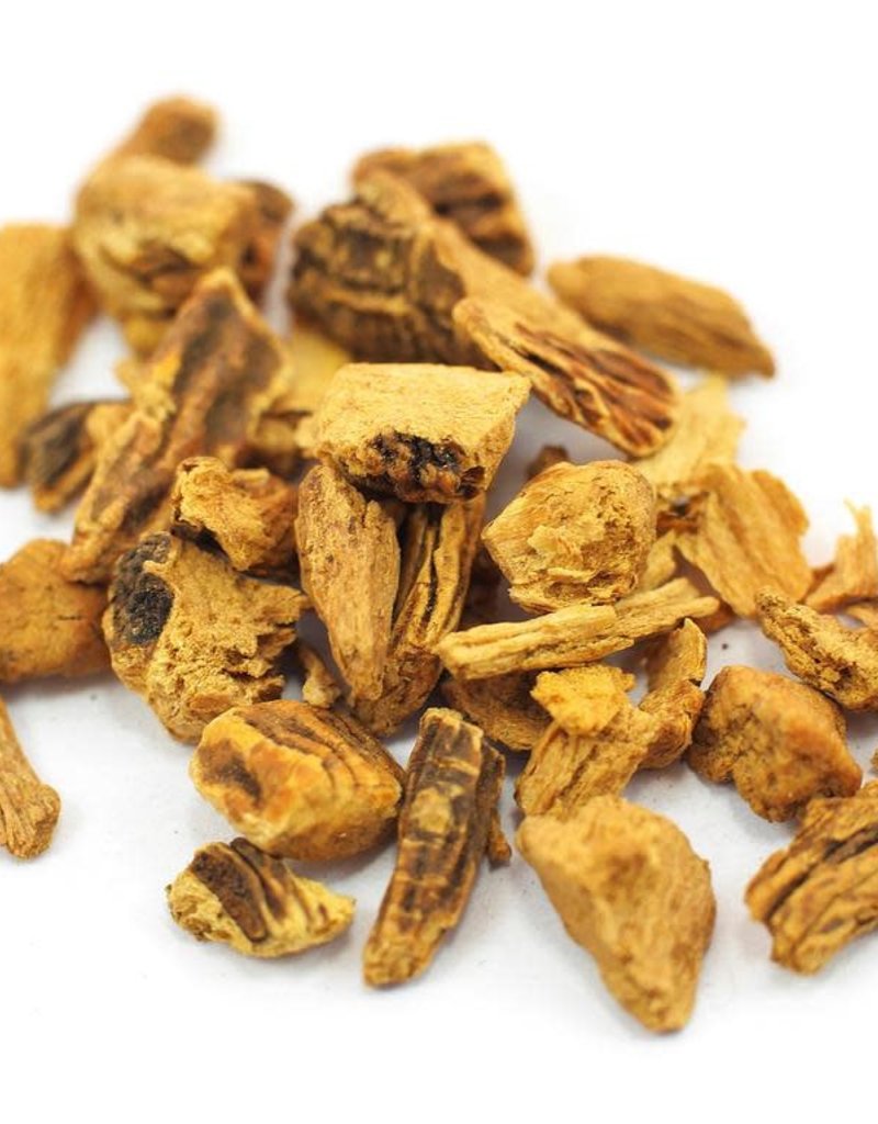 Golden Poppy Herbs Gentian Root, Organic, bulk/oz